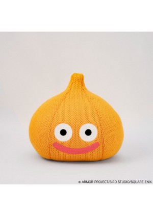 Toutou Amigurumi Empilable Dragon Quest Par Square Enix - Orange Slime 14 CM